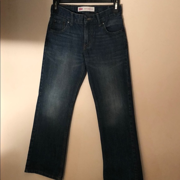 Boys Levi’s 527 Bootcut Boys Jeans Size 10 25x25 - Picture 1 of 7